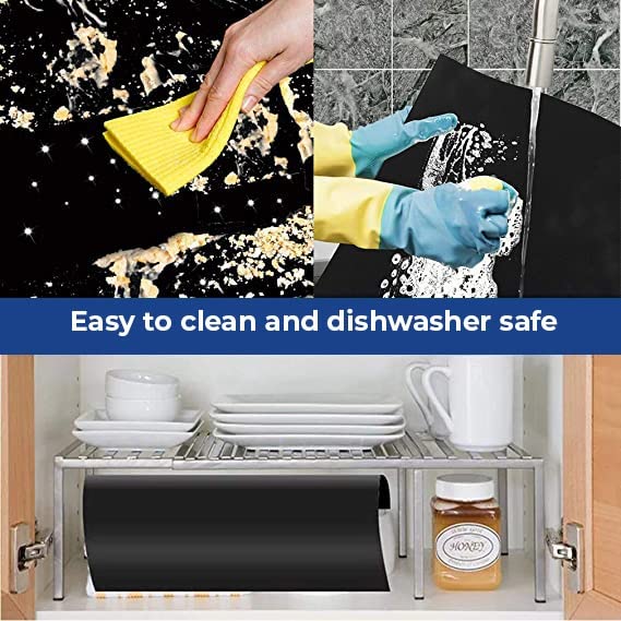 Oven Liners for Bottom of Oven, 2 Pack Large Thick Heavy Duty 100 Non