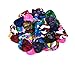 Honbay 100pcs 0.46mm Colorful Guitar Picks for Guitar, Ukulele, Bass