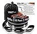 XL Hammock Tree Straps - Wolfyok Hammock Straps Set of 2000+ LBS with 40 Loops, Total 24 Ft Extra Long, Non-Stretch Suspension Strap System for Camping Hammock, Includes 2 Aluminum Carabiner Hooks