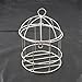 Homeford Firefly Imports Mini Metal Wire Bird Cage, 4-Inch, Silverthumb 2