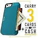 Smartish iPhone 5c Wallet Case - Slite Card Case for iPhone 5c [Ultra Slim Protective iPhone Wallet] - (CM4) - Pacific Green
