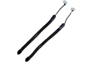 MUAGOCHIC Improved Replacement Wrist Straps for Oculus Quest 2 Gen Controller, Sturdy Comfy Adjustable Hand Strap for Oculus 2, Easy Attach White Resin Stopper for Oculus Controllers