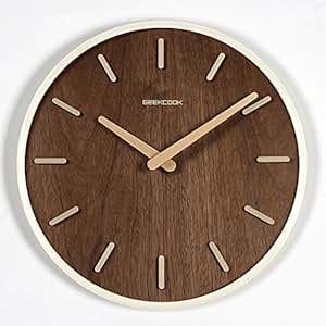 clocks clock living creative modern wooden 3d nordic hanging