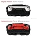 KUUQA 2 Pcs Upgrade Version Transmitter Controller Stick Thumb Protective Clip Rocker Compatible with Mavic Pro,Red and Black