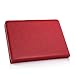 iPad Air/iPad Air 2 Keyboard + Leather Case, Poweradd Removable Bluetooth iPad Keyboard Case + Auto Wake/Sleep Function, Built-in Stand for Apple iPad Air 1/2, iPad 5/6 [Apple iOS 10+ Support] - Red