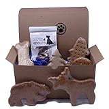 Dog Gift Box with Assorted Treats - Made in USA