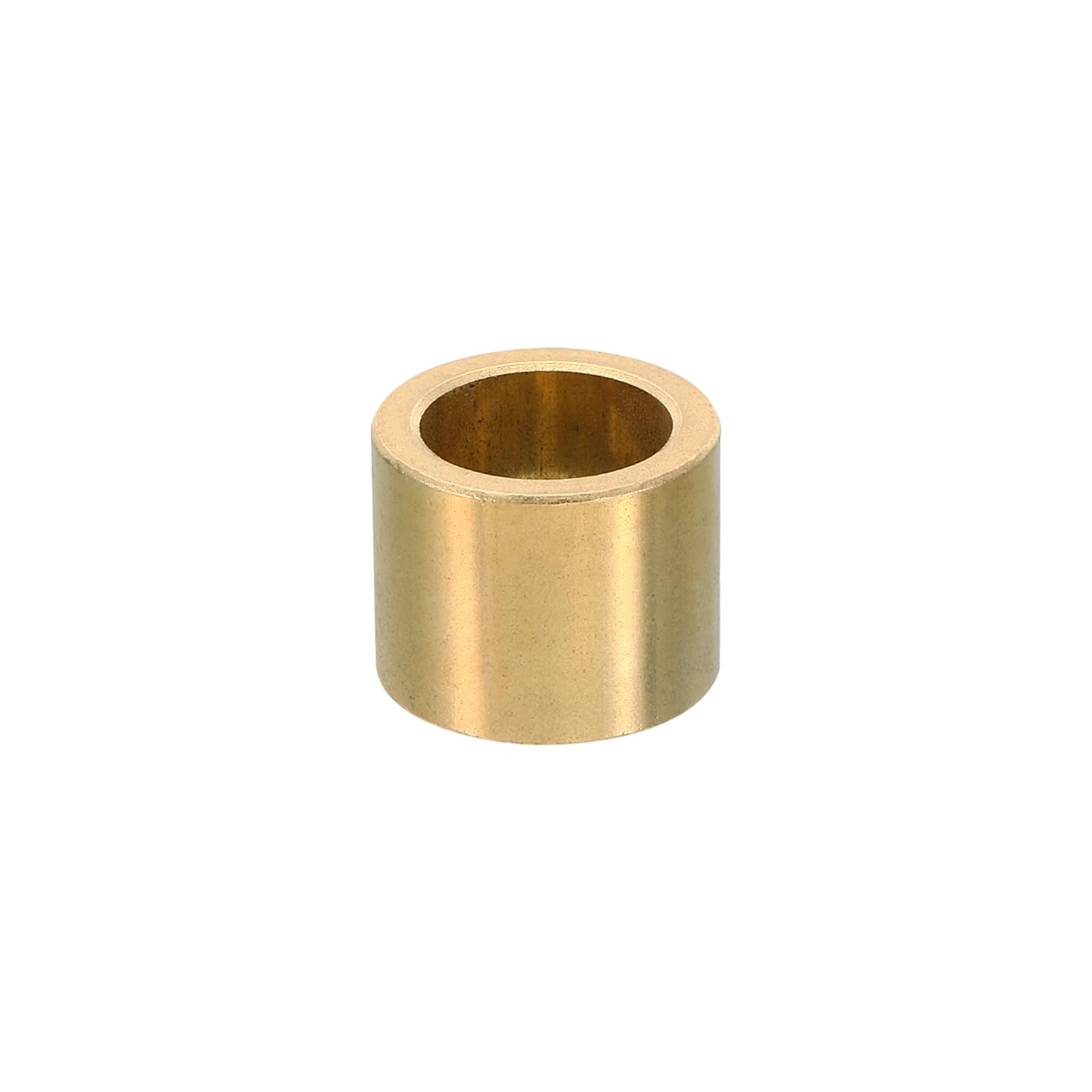 PATIKIL M18 Brass Spacers, 1 Pcs Metal Spacer Brass 18mm ID x 25mm OD x 20mm L Brass Spacers Screw Standoff for 5/7 Inch or M18 Screw