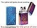 USB Lighter 2 Pack - Dual Arc Electronic Lighter - Electric Plasma Lighter - Tesla Coil Rechargeable Cigarette - Windproof Flameless Butane Free Airport Safe - Perfect Gift FIRELUXOR (Blue, Pink)