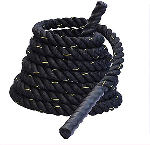ワークアウトバトルロープ カーディオワークアウトロープトータルボディワークアウトパワーは メンズ レディーススポーツ用品バトルロープの筋力増強筋力を向上させます 38mm 15m Midlothiantsi Org Uk