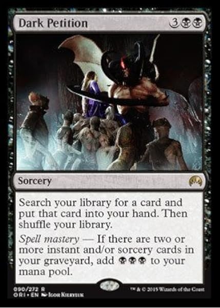 Amazon Com Magic The Gathering Dark Petition 090 272 Origins Toys Games