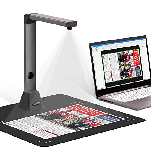 iCODIS Document Camera X3, High Definition Portable Scanner, Capture Size A3, Multi-Language OCR, English Article Recognition, USB, SDK & Twain, Powerful Software (Best Optical Character Recognition)