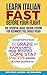 Learn Italian Fast before Your Flight: The Essential Basic Italian Lessons For Beginners You Should by Nick Noble Jackson, CRC Publishing