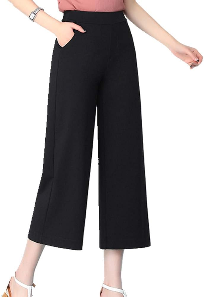 N\P Streetwear Summer Women's White Work Pants Female high Waist Wide