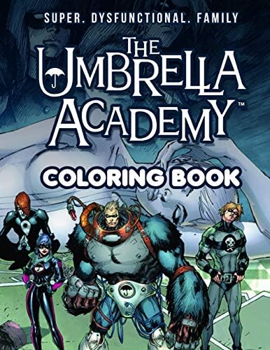 The Umbrella Academy Coloring Book: Amazing Coloring Book With High Quality Images (Unofficial) Paperback – March 16, 2019