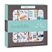 aden + anais Zutano Swaddle Baby Blanket, 100% Cotton Muslin, Large 47 X 47 inch, 4 Pack, Pup In Tow