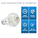 15W (150-125 Watt Equivalent) A19 Dimmable LED Light Bulb, 2000 Lumens, 5000K Daylight White, 270° Omni-Directional, CRI 80+, E26 Medium Base, UL Listed, 5-Year Warranty, SANSI