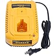 DC9310 Replacement Battery Charger Compatible with Dewalt XRP 7.2V-18V NiCd NiMh Battery DC9096 DC9098 DC9099 DW9099 DW9072 D