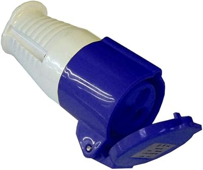 Faithfull 240V 16 Amp Blue Replacement Socket Trailing Lead BSEN60309