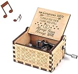 Nostalgish to My Gorgeous Wife Music Boxes Hand