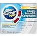ALKA-SELTZER PLUS Severe Strength Cough Mucus and Congestion Medicine Liquid Gels for adults, 20 Count
