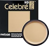 Mehron Makeup Celebre Pro-HD Cream Face & Body Makeup (.9 oz) (MEDIUM OLIVE)