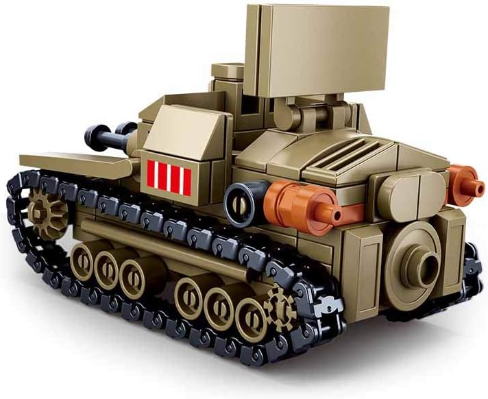 Sluban Italy Army - Carro Veloce 33 Tankette, Various, 23.7 cm - Image 5