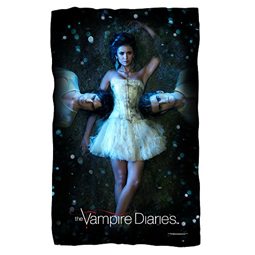Why choose? -- the vampire diaries -- fleece throw blan…
