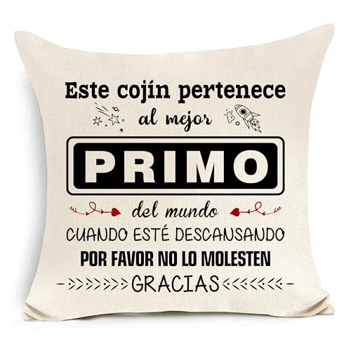Awyuan Cousin Cushion Cover - This Cushion Belongs To The World's Best Grandson Birthday Gift Decorative Cushion Covers