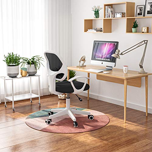 Mecor Low Back Small Office Chair, Lumbar Support Modern Office Chair