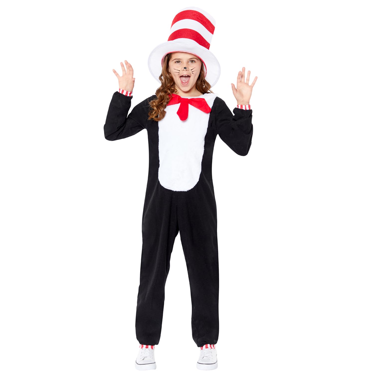 Cat in the Hat Jumpsuit 3-4 yr