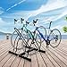 Goplus Two Bicycle Bike Stand Rack Cycling Rack Floor Storage Organizerthumb 2