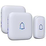 Wireless Doorbell IP66 Waterproof 1000 Feet with 66