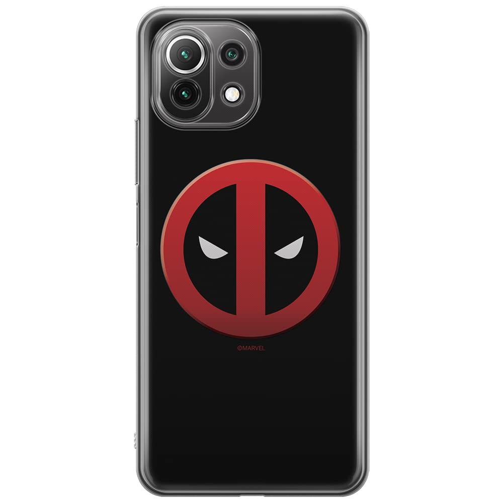 ERT GROUP mobile phone case for Xiaomi 11 Lite 4G/5G original and officially Licensed Marvel pattern Deadpool 003, case made of TPU