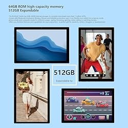Tablet with Keyboard, 10.1 inch Android 11 Tablet