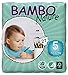 Bambo Nature Premium Baby Diapers, Junior, Size 5, 81 Count