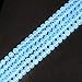 Beads for Jewelry Making Supplies Round Aqua Blue Chalcedony 6mm Semi Precious Stone Beads Sold by One Strand 15 Inch APX 60 Pcs