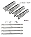 Hongso BBQ Grill Repair Replacement Kit for Sunbeam, Nexgrill, Grill Master720-0697 Grill Parts, Stainless Steel Burner Tube, Porcelain Steel Heat Plate