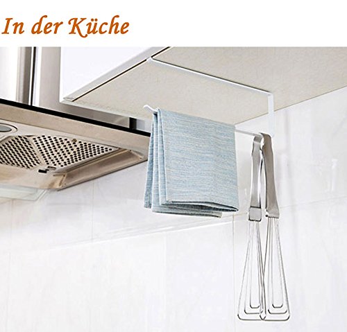 Risingmed Toilettenpapierhalter ohne Bohren, Papier Handtuchhalter Halter für Badezimmer Tissue Roll Hanger