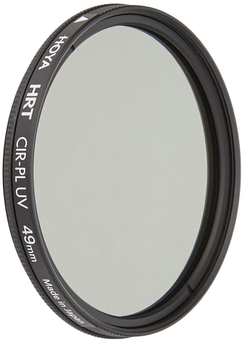 Hoya 49mm Circular Polarizing and UV HRT Screw-in Filter