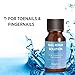 Evagloss Natural Nail Repair Solution - for Toenail and Fingernail Fungus, Restores Discolored and Damaged Nails