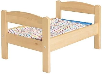 IKEA Duktig Doll Bed with Bedlinen Set 
