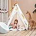 LoveTree® Children India Teepee-Embroidery Elephant-Preassemble