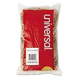 Universal Rubber Bands, Size 54, Assorted Length, 1lb Pack (154)