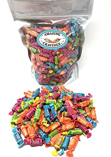 image for Tootsie Roll Bulk - Tootsie Fruit Chews Candy - Assorted Flavors - 4 P