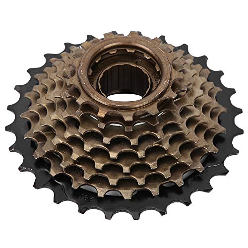 VGEBY1 Bike Freewheel, 6 Speed Cassette 14T-28T Freewheel Cassette Sprocket Replacement for Chain Ring Between 14T-28T