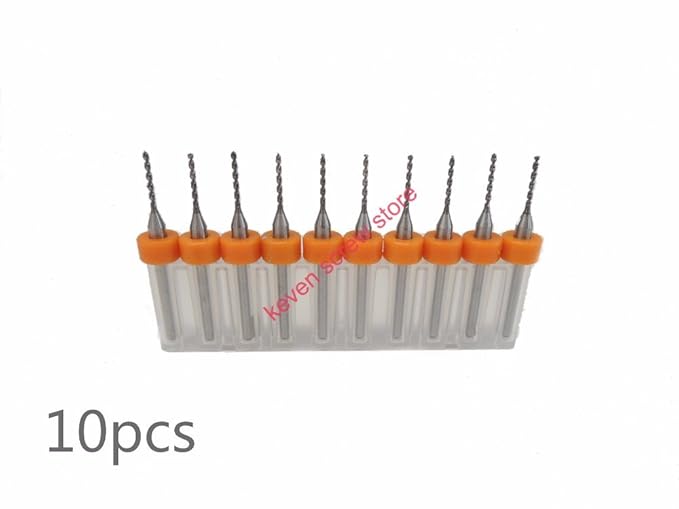Generic 10pcs/Set 1.15mm High Quty Hard Alloy PCB Print Circuit Board Carbide Micro Drill Bits Tool 1.15mm for SMT CNC