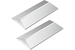 Plowo 13" Grill Heat Plate for Cuisinart CGG-306, Nexgrill 820-0033 820-0007B 820-0015 820-0007 820-0007G, Megamaster 820-0033M, 820-0007B, Flame Tamer 306-20133 306-20087 820-0033-05, Stainless Steel