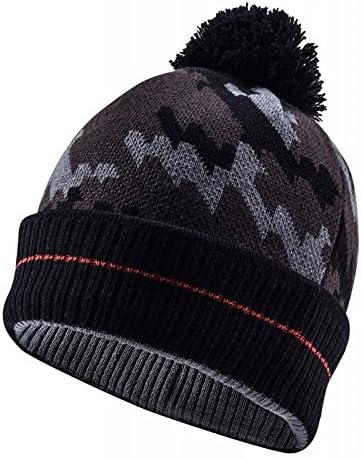 olive green bobble hat