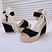 Elevin(TM)Women Summer Bohemia Peep-Toe Wedge Heel Platform Pumps Sandals Flip Flops Shoes