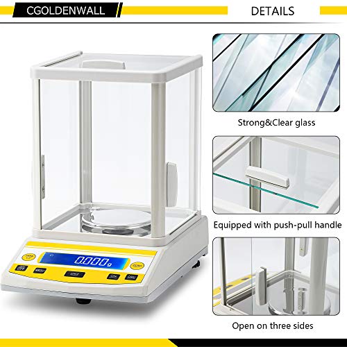CGOLDENWALL Digital Analytical Balance High Precision Scale Digital